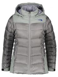 The North Face Kurtka puchowa "Storm" w kolorze antracytowym rozmiar: S. Szare kurtki The North Face, s, bez wzorów, z puchu, bez kaptura. Za 694.54 zł.