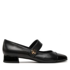 Baleriny Tory Burch. Czarne baleriny Tory Burch, bez wzorów, bez obcasa, bez zapięcia. Za 1,599.00 zł.