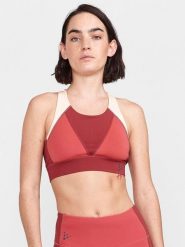 Craft Top sportowy "ADV HiT" w kolorze czerwono-białym rozmiar: XL. Czerwone topy sportowe Craft, xl, bez wzorów, z materiału, outdoorowe. Za 129.95 zł.