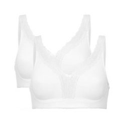 Cellbes Biustonosz 2 Pack biały female biały 75B. Białe biustonosze sportowe Cellbes, bez wzorów. Za 159.00 zł.