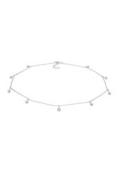Elli Elli Naszyjnik Damski wisior kulowy Dławik Basic 925 Sterling Silver Naszyjniki 1 ct. Szare naszyjniki Elli, z materiału, srebrne. Za 378.99 zł.