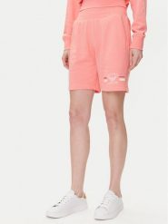 Emporio Armani Underwear Szorty sportowe EW000496 AF10882 U4019 Różowy Loose Fit. Czerwone szorty sportowe Emporio Armani Underwear, bez wzorów, z bawełny. Za 239.99 zł.
