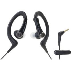 Audio-technica ATH-SPORT1 CZARNY Słuchawki. Czarne słuchawki douszne Audio-Technica. Za 99.99 zł.