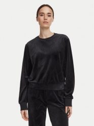 Guess Bluza O6BQ02 K5062 Czarny Regular Fit. Czarne bluzy Guess, xs, z aplikacjami, z syntetyku, bez ramiączek, bez kaptura. Za 264.99 zł.