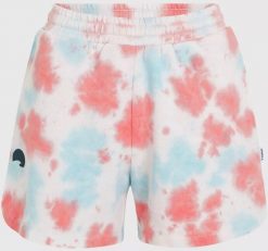 Spodenki treningowe damskie O'neill WOW SWEAT SHORTS. Białe szorty sportowe O'Neill, bez wzorów, z bawełny, z podwyższonym stanem. Za 340.99 zł.