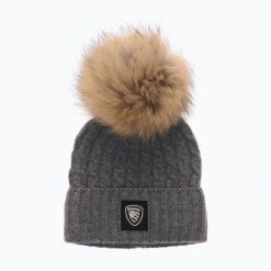 Czapka zimowa Blauer USA Marotta. Szare czapki zimowe Blauer, bez wzorów, z materiału. Za 509.99 zł.