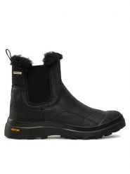 EMU Australia Śniegowce Woodroffe W13095 Czarny. Czarne śniegowce Emu Australia, bez wzorów, ze skóry, bez zapięcia. Za 899.99 zł.