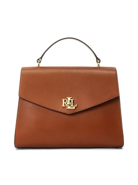 Lauren Ralph Lauren Torebka 431915781001 Brązowy. Brązowe torebki klasyczne Lauren Ralph Lauren, bez wzorów, ze skóry, bez dodatków. Za 1,799.00 zł.