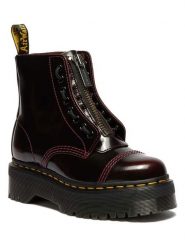 Dr. Martens Botki "Sinclair" w kolorze brązowym rozmiar: 37. Brązowe botki Dr Martens, bez wzorów, bez obcasa, bez zapięcia. Za 760.80 zł.