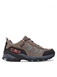 CMP Trekkingi Melnick Low Wmn Trekking Wp 3Q19656 Brązowy. Brązowe buty trekkingowe CMP, ze skóry, bez zapięcia. Za 249.99 zł.