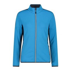 Damski polar rozpinany do połowy CMP. Niebieskie bluzy z polaru CMP, bez wzorów, z polaru, trekkingowe. Za 371.50 zł.