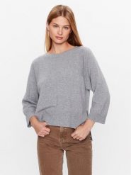 Weekend Max Mara Sweter Alce 23536601 Szary Regular Fit. Szare swetry Weekend Max Mara, l, bez wzorów, z kaszmiru, bez ramiączek. Za 1,849.00 zł.