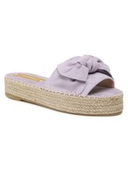 DeeZee Espadryle WSS990-81 Fioletowy. Fioletowe espadryle DeeZee, bez wzorów, z materiału, bez obcasa. Za 35.99 zł.