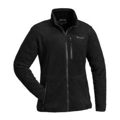 Bluza trekkingowa damska Pinewood Finnveden Fleece. Czarne bluzy PINEWOOD, bez wzorów, sportowe, bez ramiączek, bez kaptura. Za 299.99 zł.
