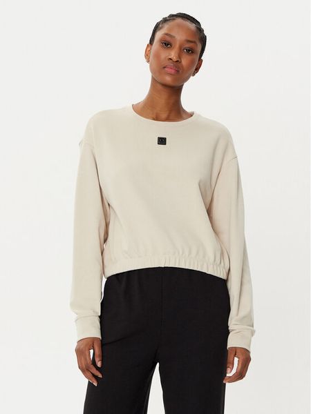 Armani Exchange Bluza XW000086 AF10172 U1095 Beżowy Regular Fit. Brązowe bluzy Armani Exchange, l, bez wzorów, z syntetyku, bez kaptura. Za 279.99 zł.