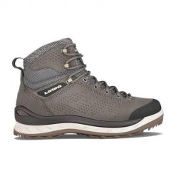 Buty trekkingowe damskie Lowa Callisto Gtx. Szare buty trekkingowe Lowa, na jesień, z materiału, bez zapięcia. Za 959.99 zł.