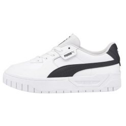 Buty do chodzenia damskie Puma Cali Dream. Białe buty treningowe Puma, bez wzorów, z materiału, bez zapięcia, trekkingowe. Za 312.00 zł.