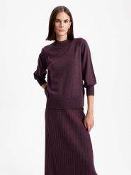 BGN Sweter w kolorze fioletowym rozmiar: 34. Różowe swetry BGN, bez wzorów, bez ramiączek. Za 84.01 zł.
