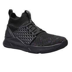Buty fitness Domyos 520 damskie. Białe buty do biegania DOMYOS, bez wzorów, z kauczuku, bez zapięcia, do biegania. Za 109.99 zł.