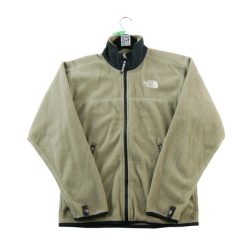 Second life - Kurtka polarowa damska Y2K Kaki - Stan bardzo dobry. Zielone kurtki The North Face, xs, bez wzorów, z polaru, klasyczne, bez kaptura. Za 177.76 zł.
