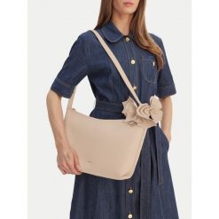 Torebka GINO ROSSI. Brązowe torebki klasyczne Gino Rossi, bez wzorów, klasyczne, bez dodatków. Za 229.99 zł.