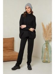 Soft Cashmere Sweter w kolorze czarnym rozmiar: 34/36. Czarne swetry Soft Cashmere, bez wzorów, z kaszmiru, bez ramiączek. Za 104.99 zł.