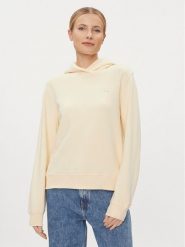 Calvin Klein Jeans Bluza Embro Badge J20J223227 Żółty Regular Fit. Żółte bluzy Calvin Klein Jeans, s, bez wzorów, z bawełny, bez kaptura. Za 239.99 zł.