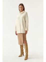 TATUUM Spódnica w kolorze beżowym rozmiar: 38. Brązowe spódnice Tatuum, na co dzień, bez wzorów, midi, proste. Za 170.47 zł.