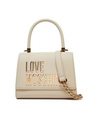 LOVE MOSCHINO Torebka JC4024PP1MKD0110 Écru. Torebki klasyczne Love Moschino, bez wzorów, ze skóry, bez dodatków. Za 619.99 zł.