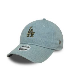 Czapka z daszkiem New Era. Niebieskie czapki z daszkiem New Era, bez wzorów. Za 119.99 zł.