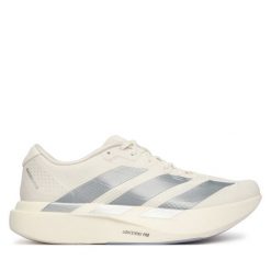 Buty do biegania adidas. Białe buty do biegania adidas, bez wzorów, bez zapięcia, do biegania. Za 649.99 zł.
