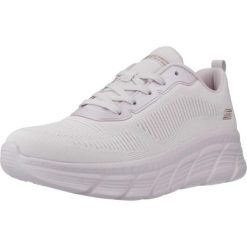 Buty SKECHERS 117385S Fioletowy. Fioletowe buty sportowe lifestyle Skechers, bez wzorów, casualowe, bez zapięcia. Za 279.99 zł.