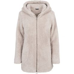 Parka dla kobiet Urban Classic herpa. Białe płaszcze Urban Classics, bez wzorów, z polaru, bez kaptura. Za 297.45 zł.
