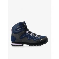 Buty turystyczne damskie CMP Athunis Mid WP. Niebieskie buty trekkingowe CMP, bez zapięcia. Za 371.99 zł.