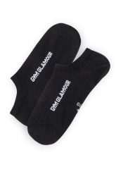 Skarpetki sportowe damskie Gym Glamour 2-pak. Szare skarpetki GYM GLAMOUR, bez wzorów, z bawełny. Za 30.99 zł.