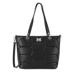 Torebka MEXX. Czarne shopper bag Mexx, bez wzorów, bez dodatków. Za 199.99 zł.