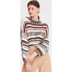 Sweter oversize - Wielobarwny. Swetry Reserved. Za 79.99 zł.