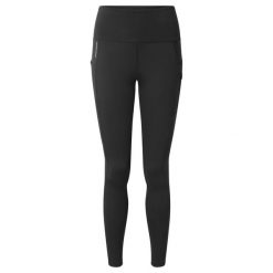 Damskie legginsy termiczne Craghoppers Kiwi Pro. Czarne legginsy Craghoppers, bez wzorów, sportowe. W wyprzedaży za 353.65 zł.