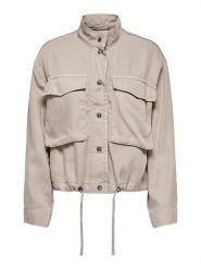 ONLY Kurtka w kolorze szarobrązowym rozmiar: XL. Brązowe kurtki ONLY, xl, bez wzorów, z lyocellu, bez kaptura. Za 169.95 zł.