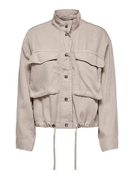 ONLY Kurtka w kolorze szarobrązowym rozmiar: XL. Brązowe kurtki ONLY, xl, bez wzorów, z lyocellu, bez kaptura. Za 154.95 zł.