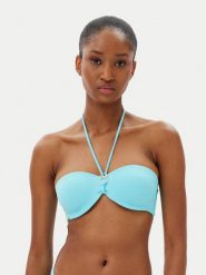 Selmark Góra od bikini BL416 Turkusowy. Niebieskie bikini Selmark, bez wzorów, z syntetyku. Za 219.99 zł.