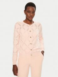 Marciano Guess Kardigan 5RGR22 5857Z Różowy Regular Fit. Czerwone swetry Marciano Guess, xxs, z aplikacjami, z syntetyku, bez ramiączek. Za 569.99 zł.