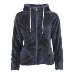 Polar z kapturem dla kobiet Peak Mountain Alanzo. Czarne bluzy z polaru Peak Mountain, bez wzorów, z polaru, trekkingowe. W wyprzedaży za 240.30 zł.