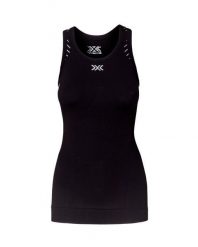 Koszulka bez rękawów damska X-Bionic INVENT 4.0 LT. Czarne t-shirty sportowe X BIONIC, s, bez wzorów, z materiału, bez ramiączek, do biegania. Za 279.99 zł.
