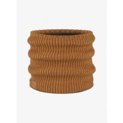 Komin na szyję Buff Rutger Neckwarmer - copper. Brązowe szaliki i kominy Buff, bez wzorów. Za 169.90 zł.