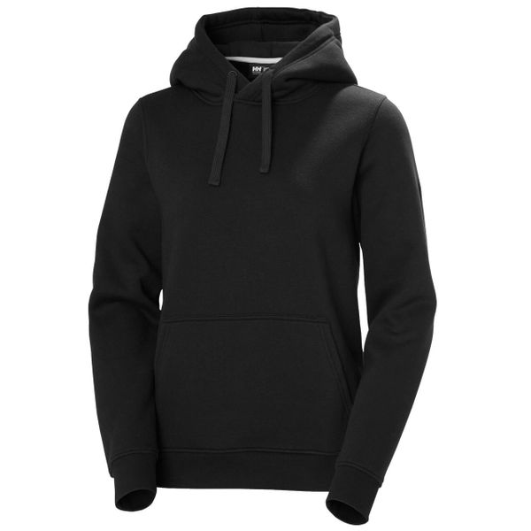 Bluza damska z kapturem Helly Hansen Elevate. Czarne bluzy Helly Hansen, bez wzorów, bez ramiączek, z kapturem. Za 468.00 zł.