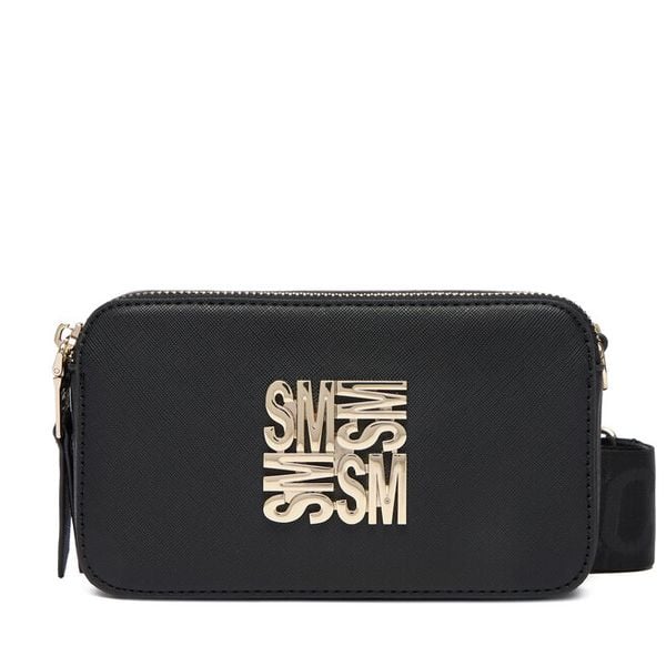 Torebka Steve Madden. Czarne listonoszki Steve Madden, bez wzorów, bez dodatków. Za 429.99 zł.