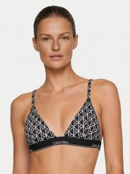 Calvin Klein Swimwear Góra od bikini LV00Q61208 Czarny. Czarne bikini Calvin Klein Swimwear, bez wzorów, z syntetyku. Za 249.99 zł.