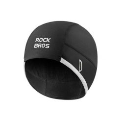 Czapka rowerowa Rockbros zimowa wiatroodporna. Czarne czapki zimowe ROCKBROS, bez wzorów, sportowe. Za 49.90 zł.