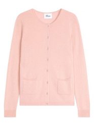 Just Cashmere Kaszmirowy kardigan "Katharine" w kolorze jasnoróżowym rozmiar: M. Różowe swetry Just Cashmere, m, bez wzorów, z kaszmiru, bez ramiączek. Za 369.99 zł.